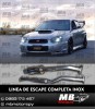 Thumbnail LÍNEA DE ESCAPE COMPLETA INOX PARA SUBARU0